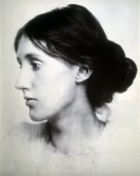 Retrato de Virginia Woolf (1882 - 1941). 1902