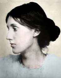 Retrato da escritora inglesa Virginia WOOLF