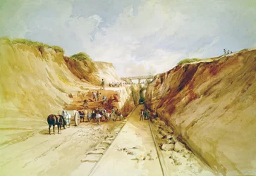 Construção de uma Linha Ferroviária