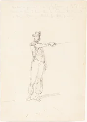 Almirante Sir Edward Pellew, primeiro quartel do século XIX (grafite)
