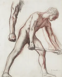 Estudo de nu para o rapaz e o homem, 1908