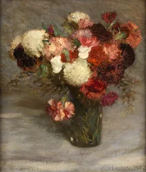 Rosa e sargaço (óleo sobre tela)
