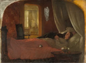 O último sono, c.1858