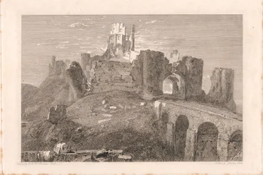 Castelo de Corfe, Dorsetshire