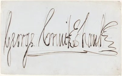 George Cruikshank (assinatura decorativa)