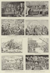 Arte humorística na Exposição Naval Real
