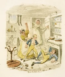 Ilustração para "Oliver Twist"