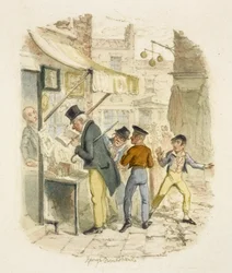 Ilustração para "Oliver Twist"