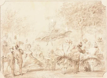 "Taking the Air" no Hyde Park [verso]