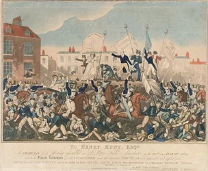 O Massacre de Peterloo
