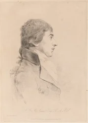 Retrato de J.M.W. Turner, R.A., c.1800 (água-forte)