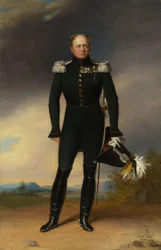 Retrato do Imperador da Rússia Alexandre I da Rússia