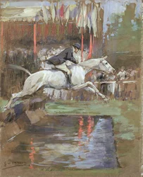 O Salto de Água (aguarela sobre papel)