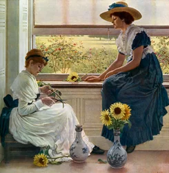 Flores do sol e da lua, 1890, 1912.