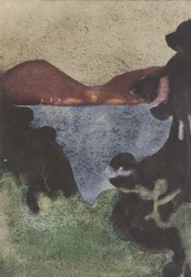 Dundee de Tayport, Crepúsculo, c.1898 (aquarela)