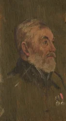 Retrato de H. Fussell, L.T.C., c. 1920 (óleo sobre painel)