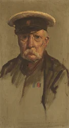 Retrato de J. Cole, 7th, c. 1920 (óleo sobre painel)
