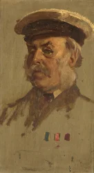 Retrato de J. Price, 28th, c. 1920 (óleo sobre painel)