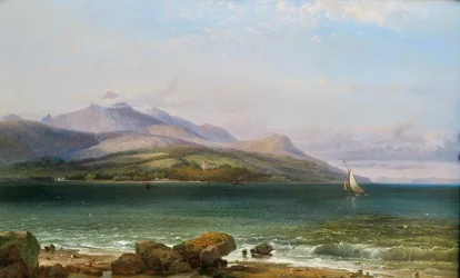 A Ilha de Arran, século XIX (Óleo sobre tela)