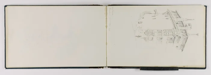 (Sketchbook) Casa antiga, Lausana