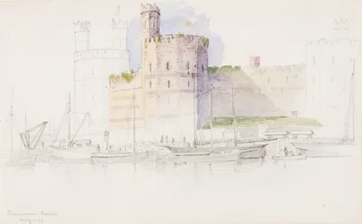 Castelo de Caernarvon, 1899.