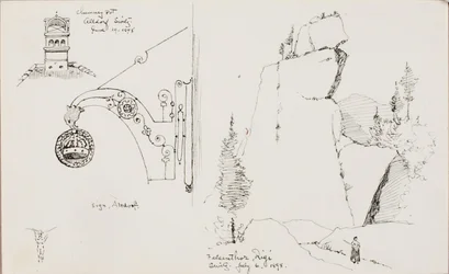 Chaminé, Altdorf, Suíça/Felsenthor, Rigi, Suíça