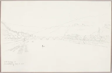 Ponte velha em Heidelburg