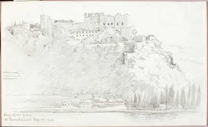 Rheinfels a partir de St. Goarshausen