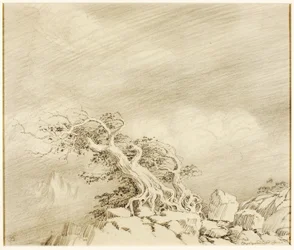 Sem título (desenho de transferência para Storm near Timberline)