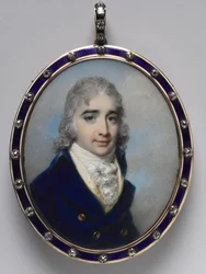 Retrato de um homem, c. 1800.