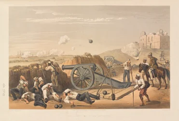  Dia pesado nas baterias , 1857