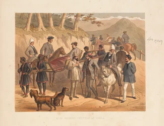  Oficiais feridos em Simla , 1857