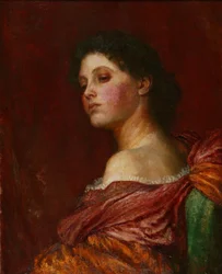 A Coquete, c.1880 (óleo sobre tela)