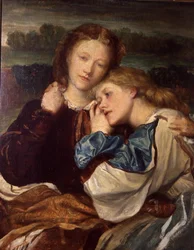 As Irmãs Terry (óleo sobre tela)