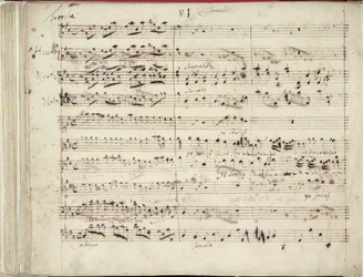 RM 20 E7 f.51v Uma das duas páginas do Manuscrito de Handel do Oratório 