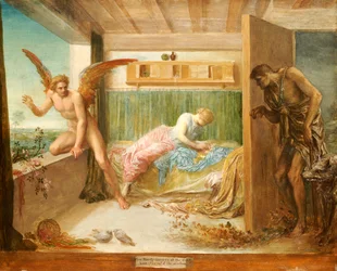 Quando a pobreza entra pela porta, o amor sai pela janela, 1879