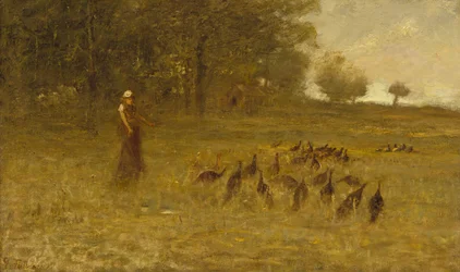 Menina com perus, 1883-84