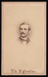 Retrato de Thomas Egleston 1832-1900, entre 1863 e 1875.