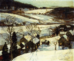 Crepúsculo de inverno