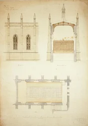 New College Oxford: Design para o telhado do New Hall