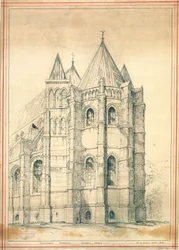 Sketch, c.1860 (papel)