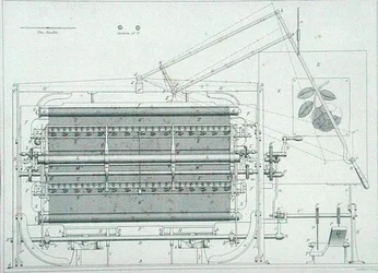 Moldura bordada da 