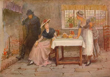 Esboço de Langham: Abrigo, c1885