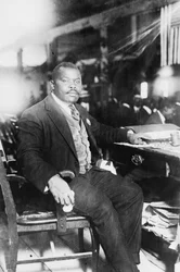 Marcus Garvey (1887-1940), pan-africanista e herói nacional jamaicano
