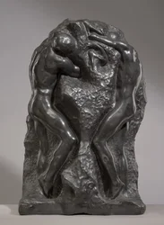 Amor fraterno, modelado em 1886-87 (bronze)