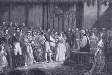 Casamento da Rainha Vitória em 1840