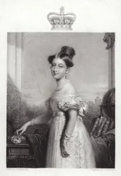 Rainha Vitória aos 18 anos