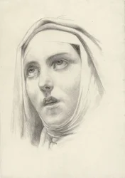 Cabeça de uma freira