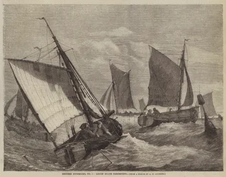 Pescas Britânicas, No 6, Leigh Boats shrimping