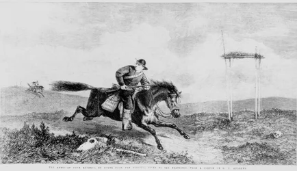 The American Pony Express, a caminho do rio Missouri até São Francisco